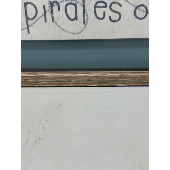 Keep Out Pirates Only Shark Wall Art Framed 18"x9" Crystal Art Gallery READ - Picture 6 of 16